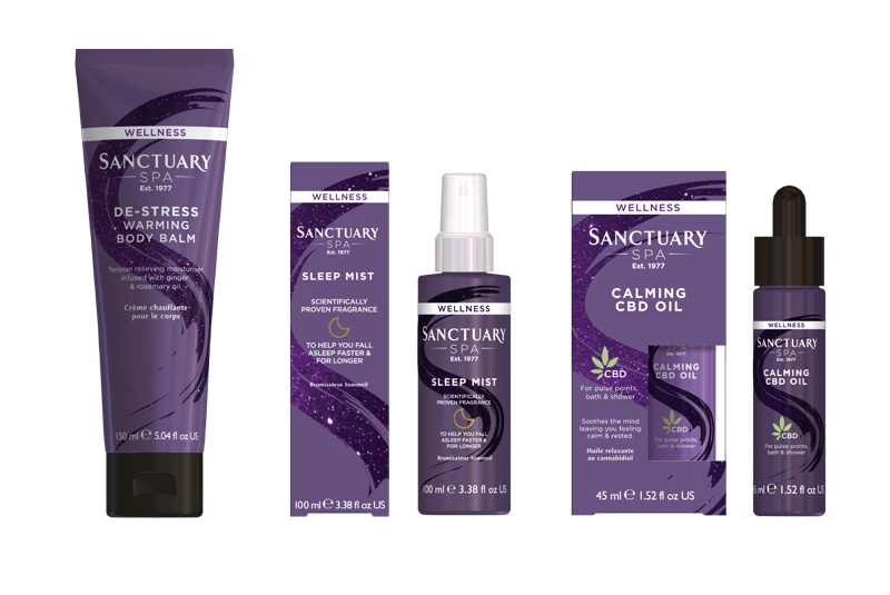 Sanctuary Spa launches trio of wellness products to help induce sleep