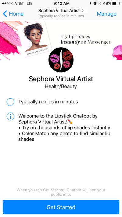 Cuarto Camino proteína Sephora introduces chatbot that can reserve appointments