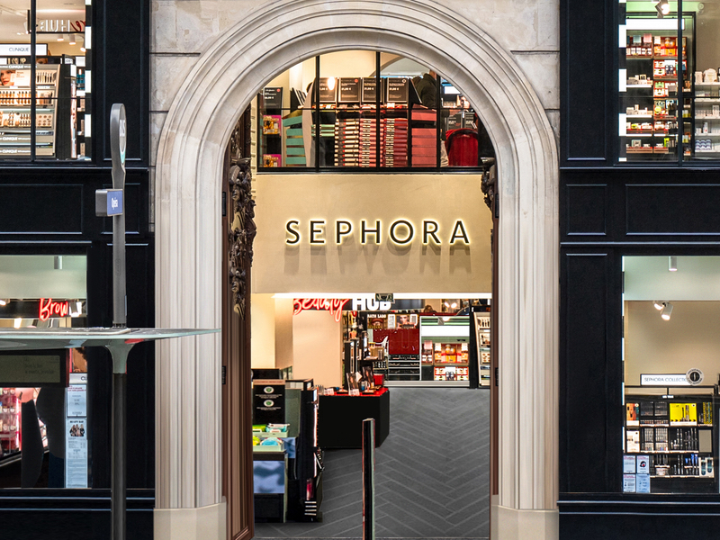 Sephora's London store will be a new look for the beauty retailer compared to the European outlets (pictured)