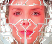 <i>Turn Back Time masks use red and blue LED irradiation – which NASA scientists have found to promote human tissue growth – to stimulate collagen and kill acne-causing bacteria</i>