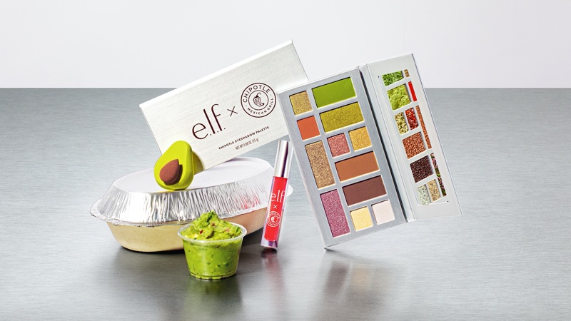 Spec-taco-ler: e.l.f. Cosmetics launches mouth watering beauty line with Chipotle Mexican Grill 
