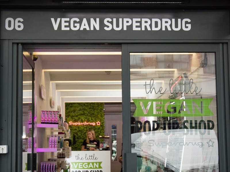 Superdrug set to open vegan pop-up shop