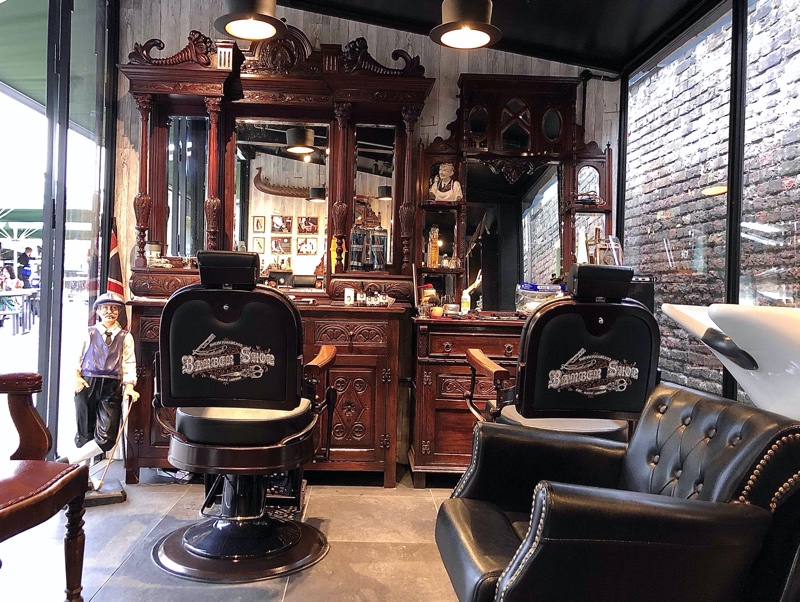 Sweyn Forkbeard opens first barber shop boutique in London’s Camden Market