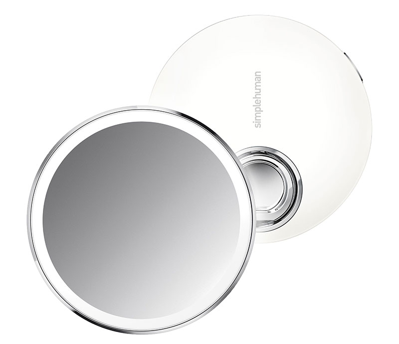 Take the best light with you with simplehuman’s award-winning sensor mirror compact
