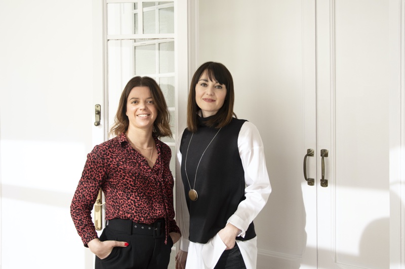 The Beauty Makers co-founders Nora Hamelin and Ambra Orini 