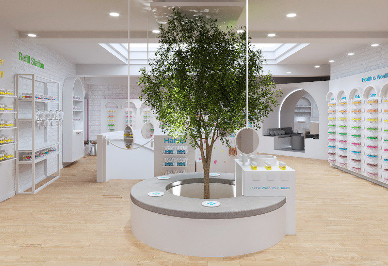 The Organic Pharmacy reveals its first concept store in London’s Marylebone 

