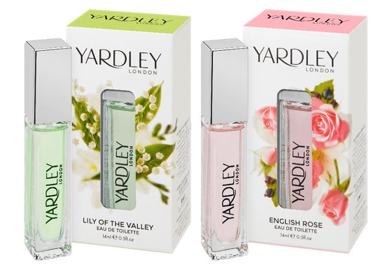 Travelfriendly fragrances from Yardley London