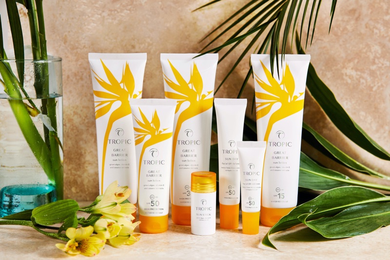 Tropic receives Protect Land + Sea Certification for eco-friendly sun care range