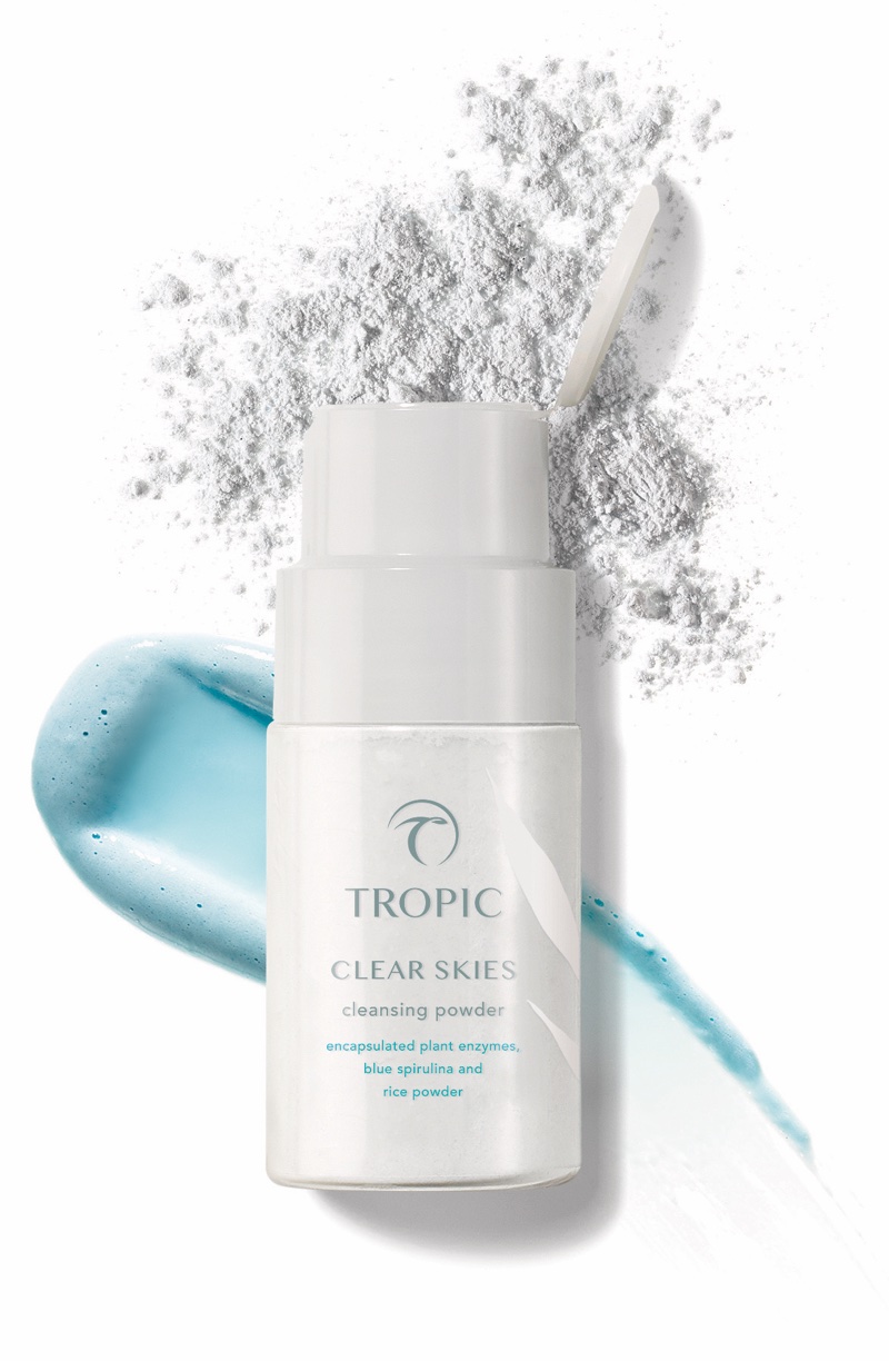 Tropic unveils purifying water-activated powder cleanser 