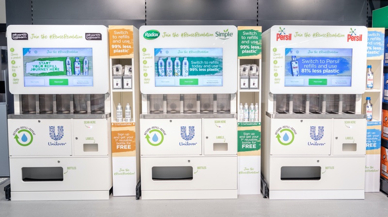 Unilever leads sustainability drive with Europe’s ‘largest’ refill trial at Asda
