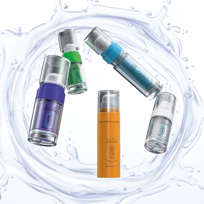 Vetroplas introduces refillable airless bottles to market
