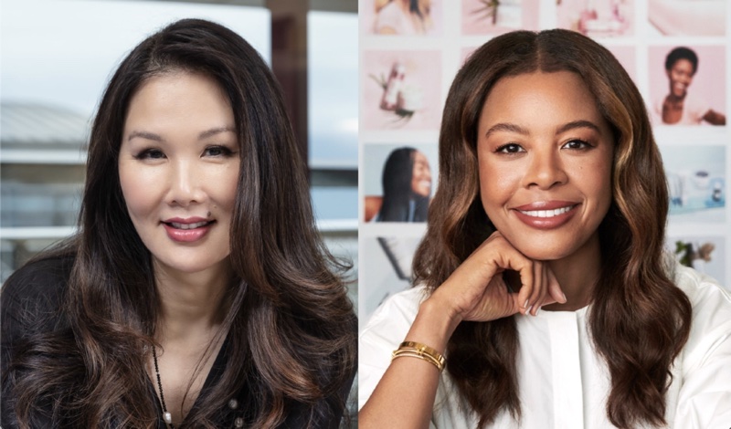 <i>Wella's CEO Annie Young-Scrivner (left) has described Briogeo as a 'complementary partner', while Briogeo founder and CEO Nancy Twine (right) says the deal will 'will take our Briogeo brand to the next level'</i>