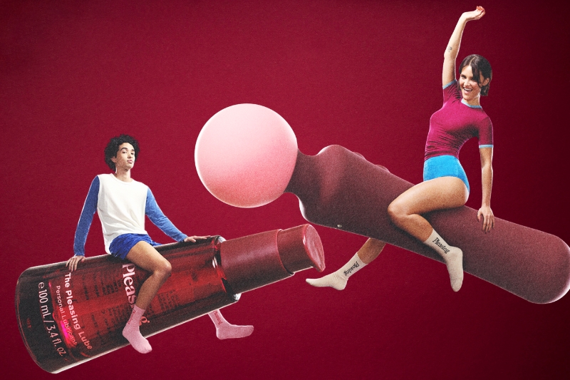 Celebrity-owned Pleasing chose to highlight its community members in a sexual wellnes campaign