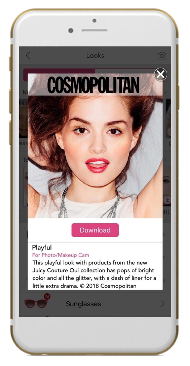 YouCam and Cosmopolitan enter new partnership to bring first print-to-digital AR experience 

