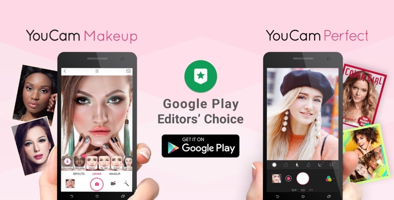 YouCam make-up apps scoop Google Play’s Editors’ Choice award