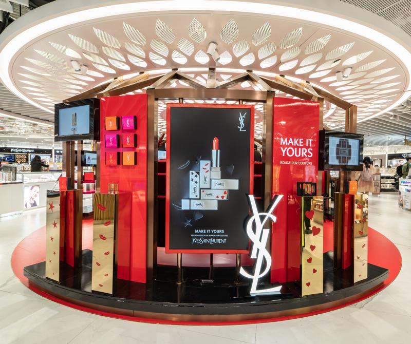 YSL Beauté debuts personalised travel retail pop-up at Hong Kong International Airport