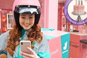 Benefit Cosmetics serves up ‘Cake-Away’ treats with Deliveroo 