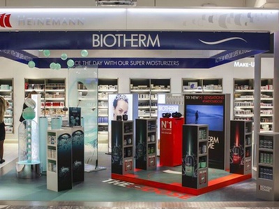 Biotherm sets up stage in Norway's Oslo Airport