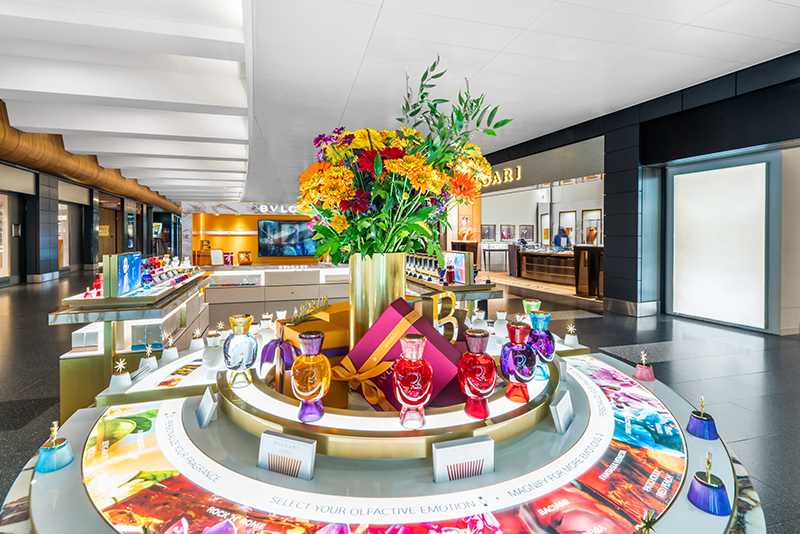 Bulgari cuts ribbon on beauty pop-up in Zurich