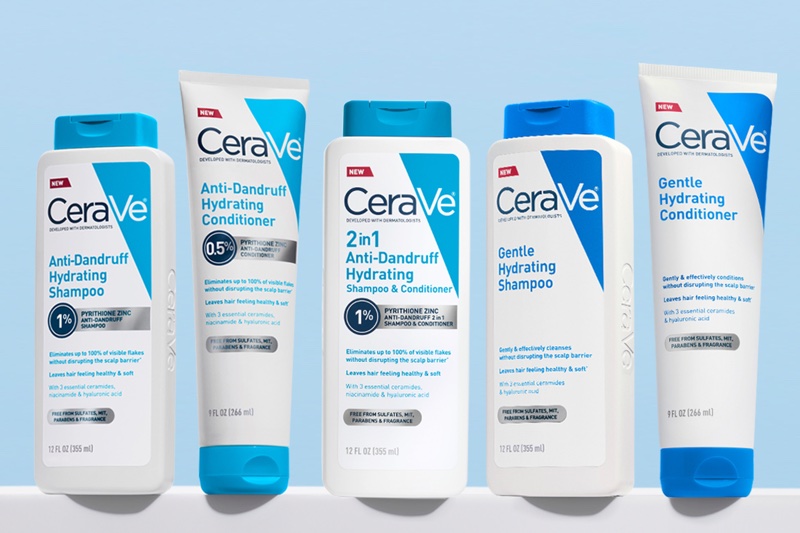 CeraVe breaks into hair care with five-part collection