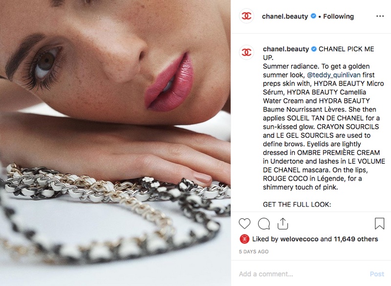 Chanel Beauty taps first transgender model Teddy Quinlivan in landmark move