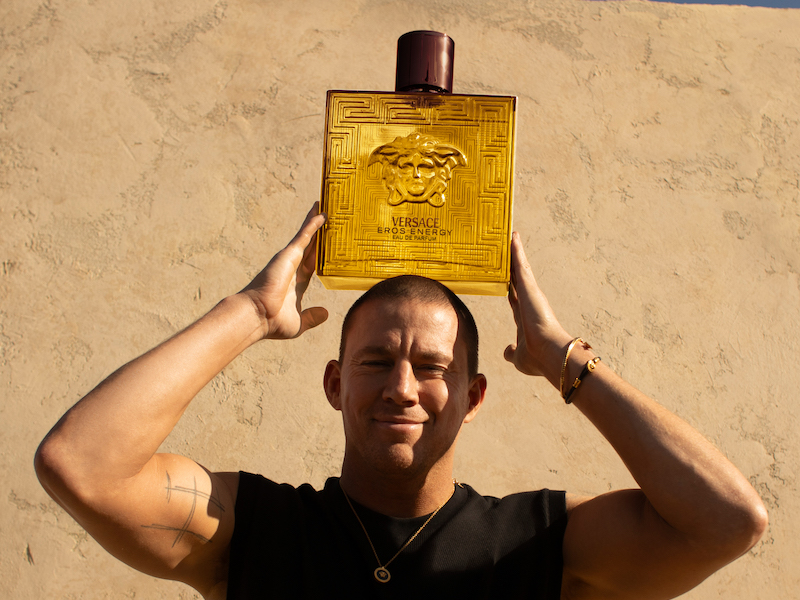 Channing Tatum fronts Versace’s Eros perfume campaign