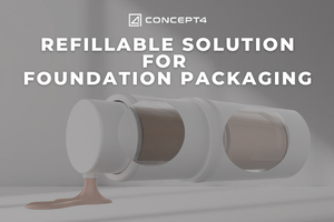 Concept4 brings Mix & Fix to PCD Paris 2026: A refillable solution for foundation packaging