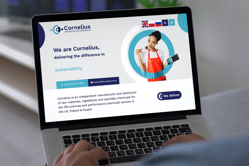Cornelius rebrands with new website launch 