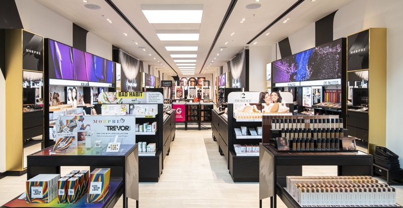 Cosmetics brand Morphe opens doors to first store in Wales