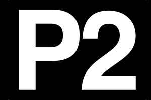 Cosmetics Business Stand Side with P2 Science