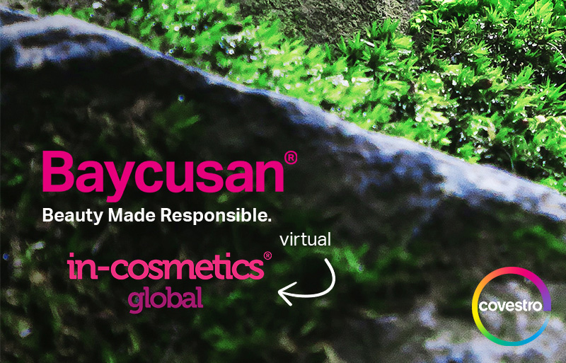 Covestro at in-cosmetics Global virtual 2022