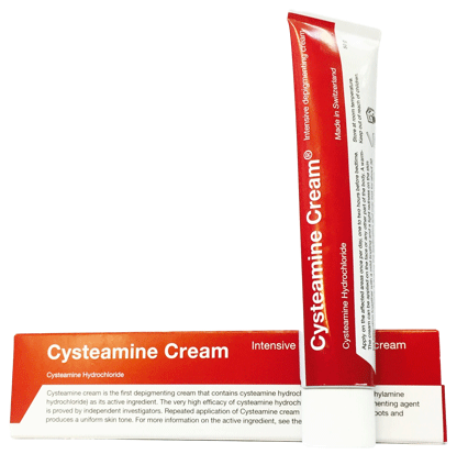 Cysteamine Cream for clearing your hyperpigmentary complexion 

