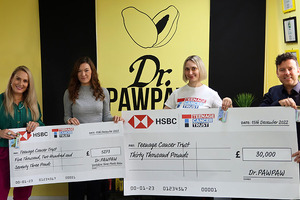 Dr.PAWPAW donates a further £35,273 to Teenage Cancer Trust