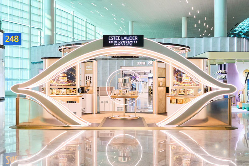 Estée Lauder unveils longevity-focused pop-up at South Korea’s Incheon Airport