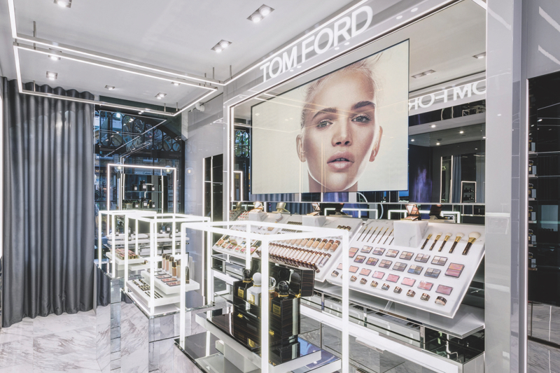 Tom Ford is owned by Estée Lauder