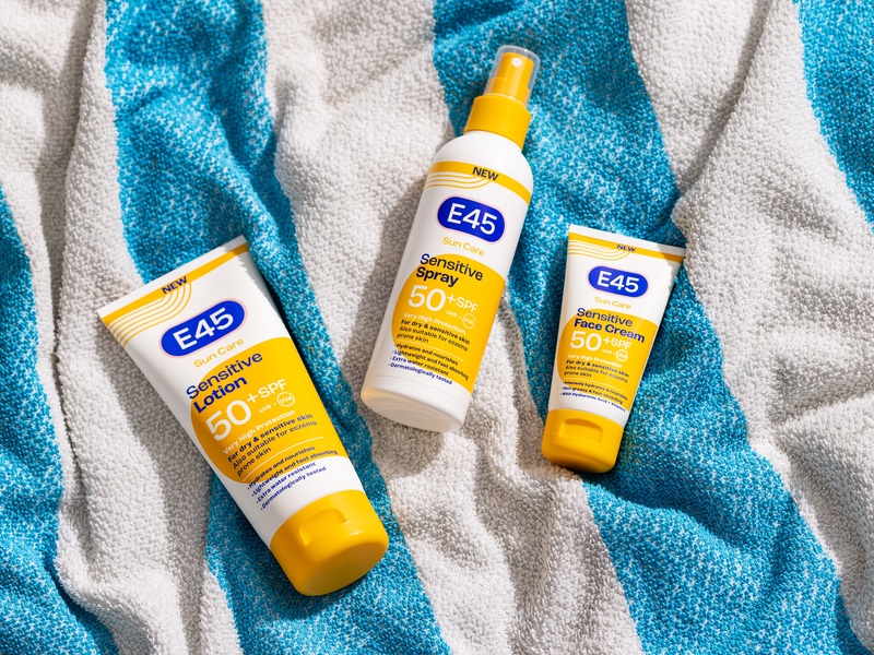 Exclusive: E45 breaks into sun care with range for sensitive skin