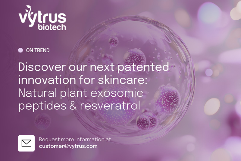 Exosomic peptides & resveratrol: latest patented innovation for skincare