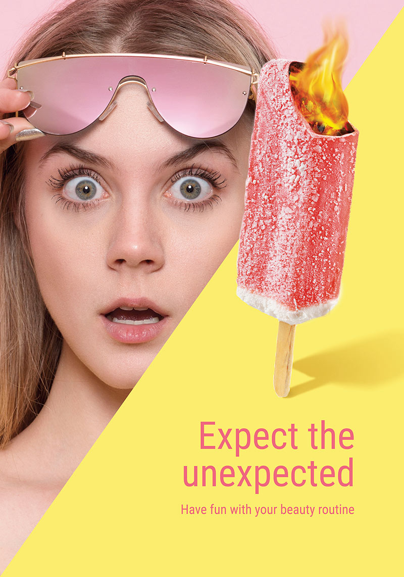 Expect the unexpected: Have fun with your beauty routine