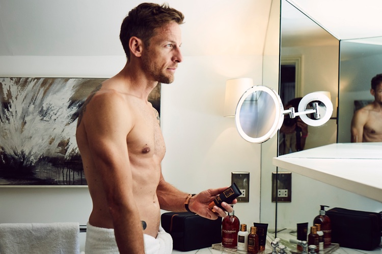 Formula 1 racer Jenson Button jump starts Baylis & Harding’s male ambassador line-up