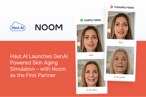 Haut.AI and Noom launch GenAI powered skin aging simulation