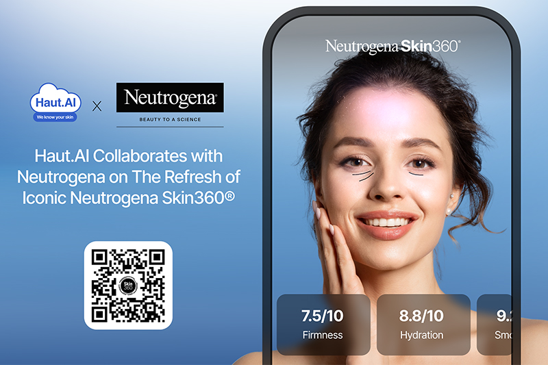Haut.AI collaborates with Neutrogena on the refresh of iconic Neutrogena Skin360 with advanced AI-driven skin analysis technology