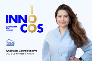 Haut.AI founder Anastasia Georgievskaya recognised on INNOCOS Longevity100 list of global innovators