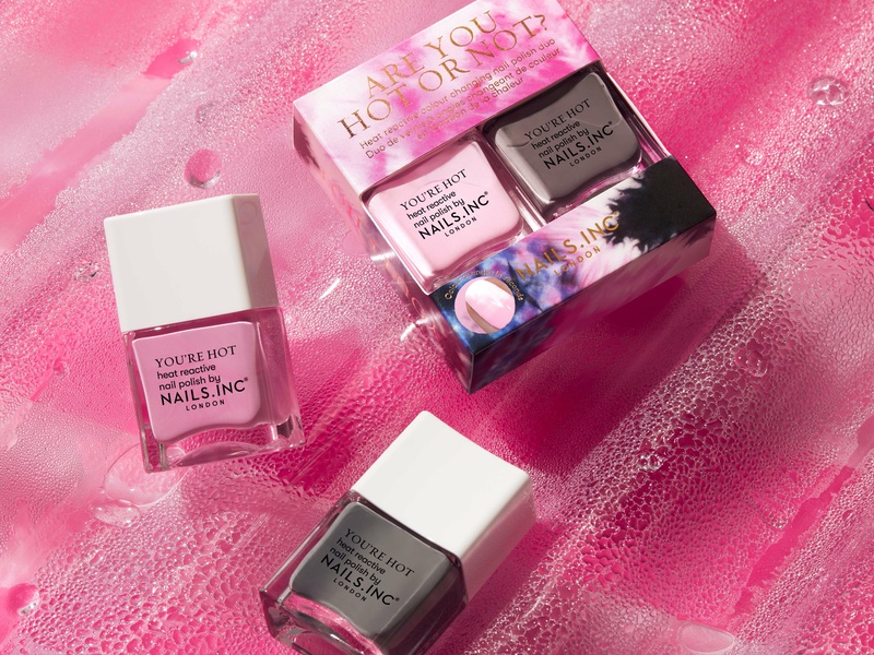 Hot or not? Nails.Inc reveals colour changing duo
