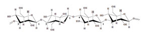 <b>Figure 3: Structure of oat beta glucan</b>