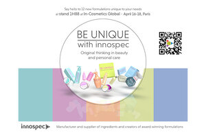 Innospec invite you to express yourself through their beauty care on stand 1H88