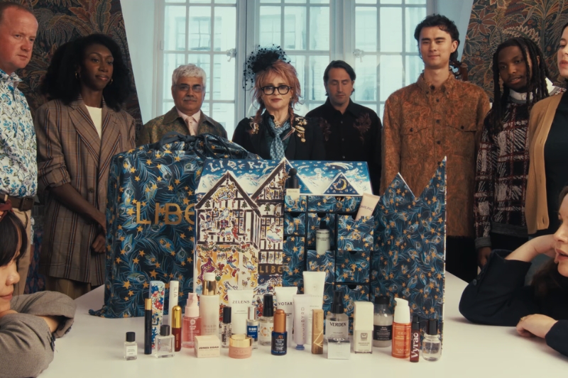 Liberty's 2026 advent offering introduces Helena Bonham Carter as the brand's Head of the Extraordinary.
