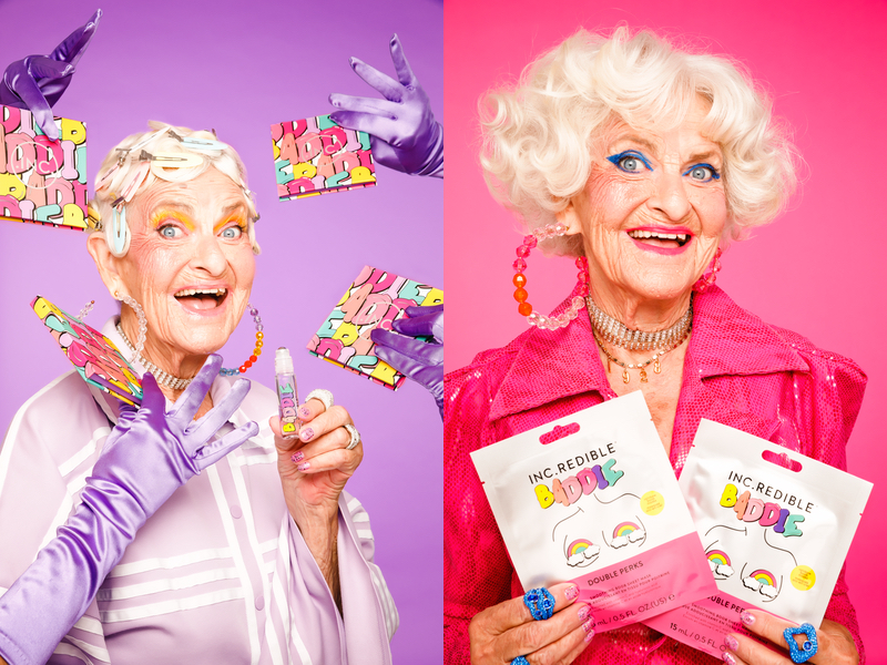 Instagram's favourite grandma Baddie Winkle rolls out make-up range at 90