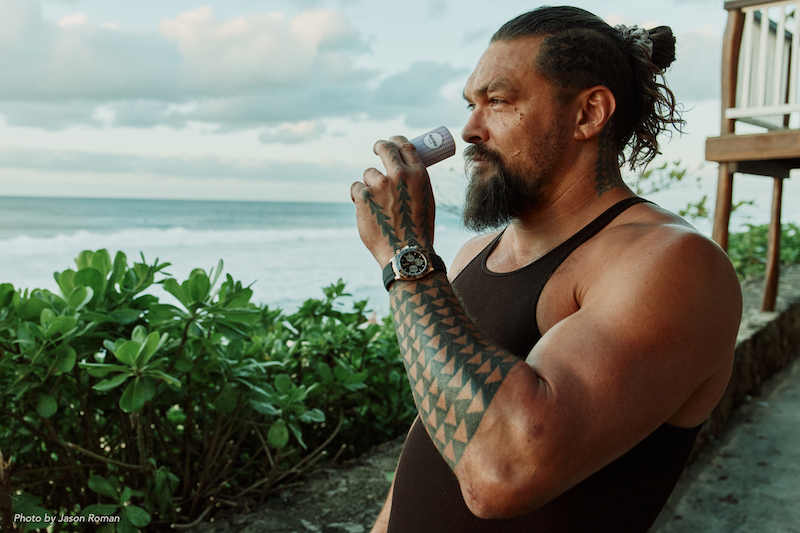 Jason Momoa breaks into beauty with deodorant collab