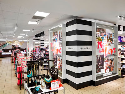 JCPenney rolls out 25 new Sephora concessions