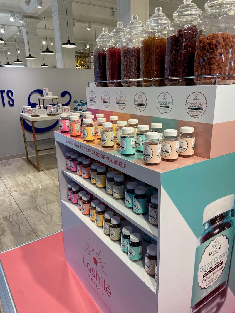 John Bell & Croyden sweetens the deal for shoppers with gummy vitamin bar pop-up from Lashilé